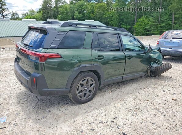 JF2BUPAD9TY455461 2026 SUBARU OUTBACK Зеленый Задняя правая четверть