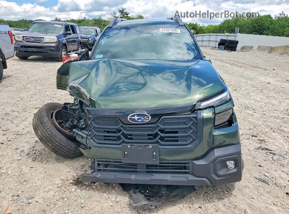 JF2BUPAD9TY455461 2026 SUBARU OUTBACK Зеленый Вид спереди