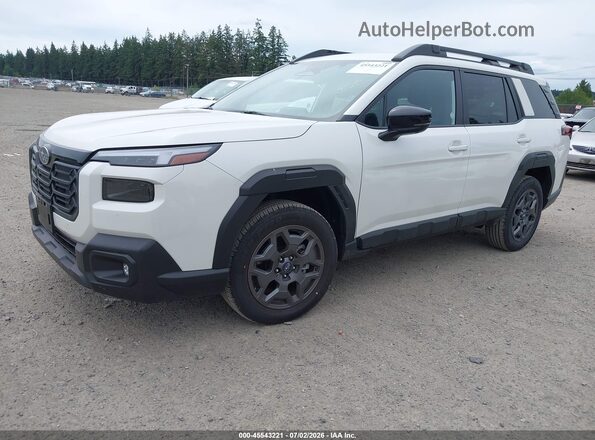 JF2BUPADXTY537716 2026 SUBARU OUTBACK Белый Передняя левая четверть