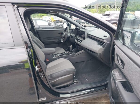 JF2BUPBD5TY541493 2026 SUBARU OUTBACK Black Front interior view