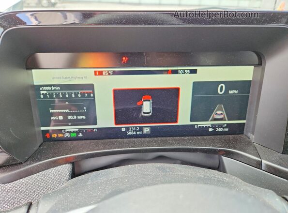 JF2BUPDD5TY466128 2026 SUBARU OUTBACK Белый Вид щитка приборов