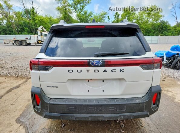 JF2BUPDD5TY466128 2026 SUBARU OUTBACK Белый Вид сзади