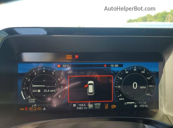 JF2BURJD2TY453627 2026 SUBARU OUTBACK Green Instrument cluster view