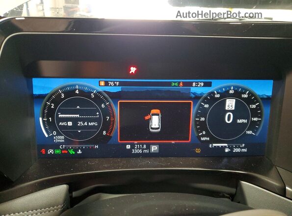 JF2BURJD3TY498544 2026 SUBARU OUTBACK Серый Вид щитка приборов