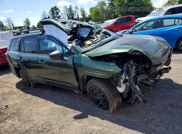 JF2BURMD0TY488565 2026 SUBARU OUTBACK Зеленый Передняя правая четверть
