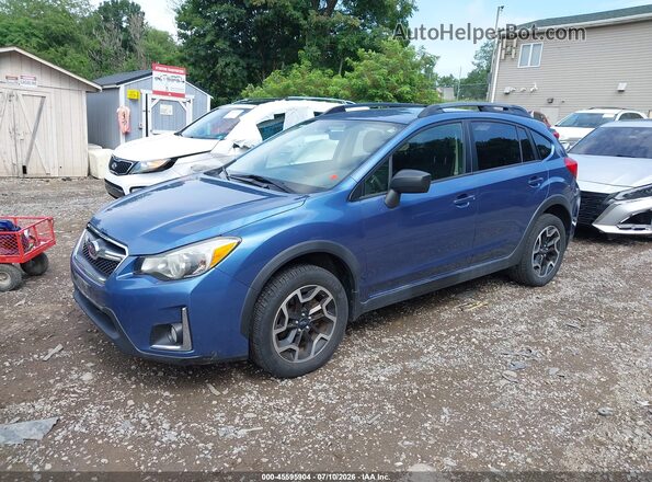 JF2GPAAC1GG255462 2016 SUBARU CROSSTREK Blue Передня ліва чверть