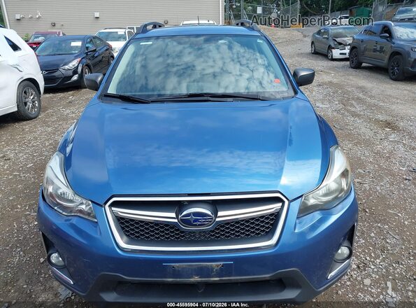 JF2GPAAC1GG255462 2016 SUBARU CROSSTREK Blue Вид спереду