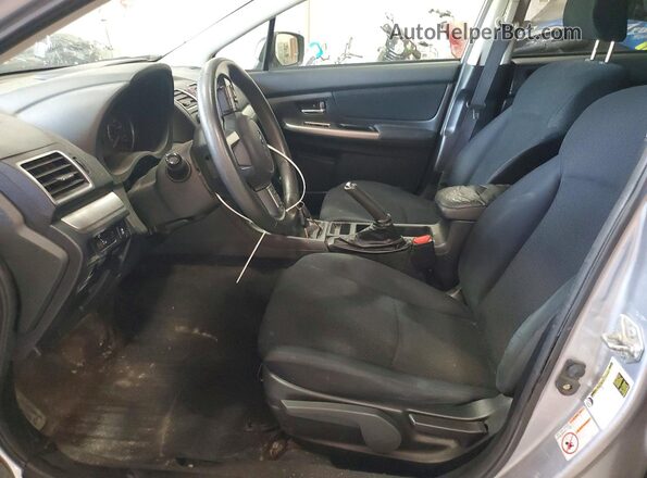 JF2GPAAC5G9249541 2016 SUBARU CROSSTREK Silver წინა სალონის ხედი