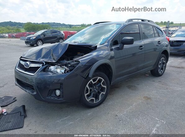 JF2GPAAC5H9214841 2017 SUBARU CROSSTREK Gray Передня ліва чверть