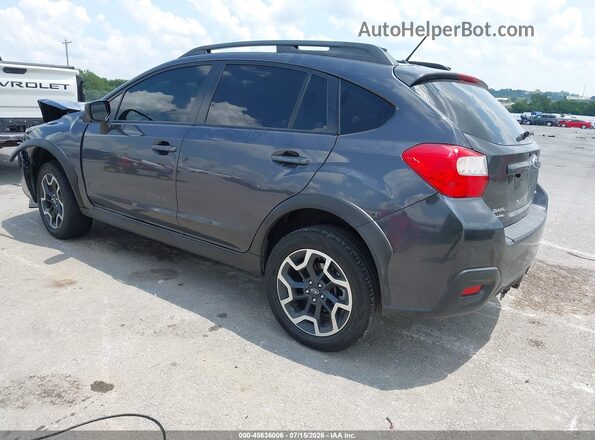 JF2GPAAC5H9214841 2017 SUBARU CROSSTREK Gray Задня ліва чверть