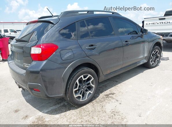 JF2GPAAC5H9214841 2017 SUBARU CROSSTREK Gray Задня права чверть