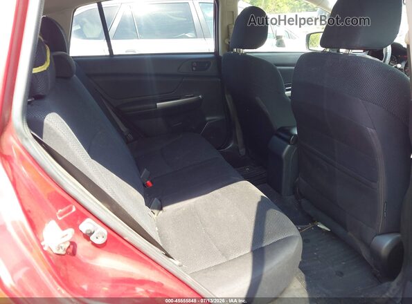 JF2GPAACXG9239877 2016 SUBARU CROSSTREK Red Widok naklejki z numerem VIN