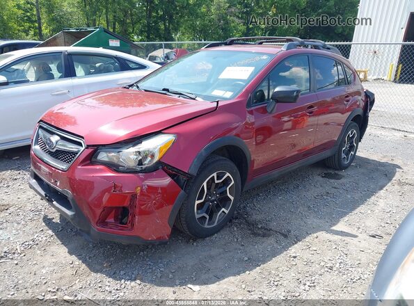 JF2GPAACXG9239877 2016 SUBARU CROSSTREK Red Przód lewy