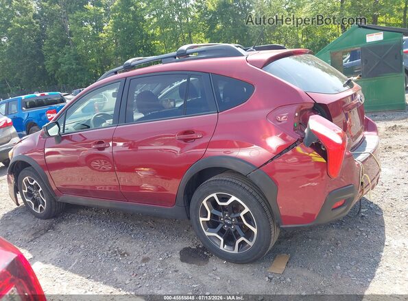 JF2GPAACXG9239877 2016 SUBARU CROSSTREK Red Widok wnętrza 360 stopni