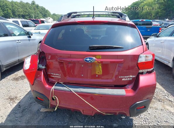 JF2GPAACXG9239877 2016 SUBARU CROSSTREK Red 