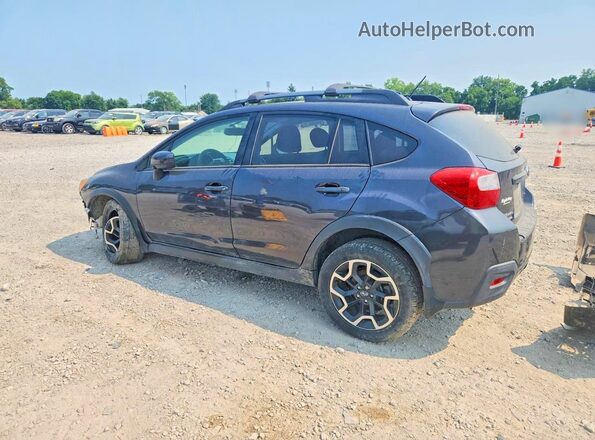 JF2GPABC0G8264288 2016 SUBARU CROSSTREK Charcoal უკანა მარცხენა