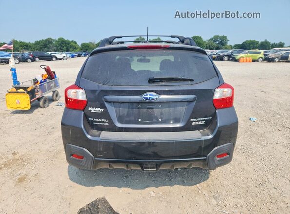 JF2GPABC0G8264288 2016 SUBARU CROSSTREK Charcoal უკანა ხედი