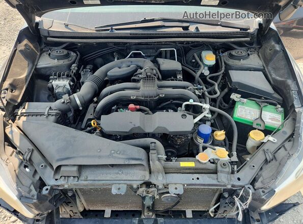 JF2GPABC0G8264288 2016 SUBARU CROSSTREK Charcoal ძრავის განყოფილების ხედი