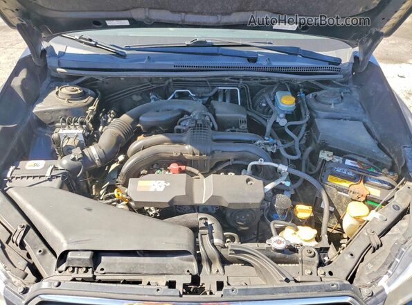 JF2GPABC0G8290163 2016 SUBARU CROSSTREK Gray Engine compartment view