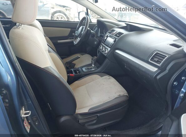 JF2GPABC0G8311531 2016 SUBARU CROSSTREK Light Blue Widok wnętrza z przodu
