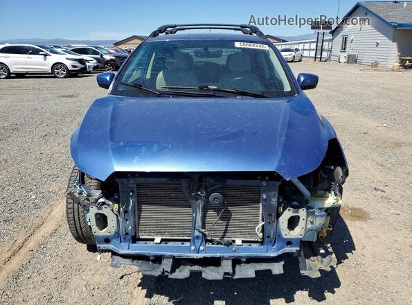 JF2GPABC0H8210152 2017 SUBARU CROSSTREK Blue Vista frontal