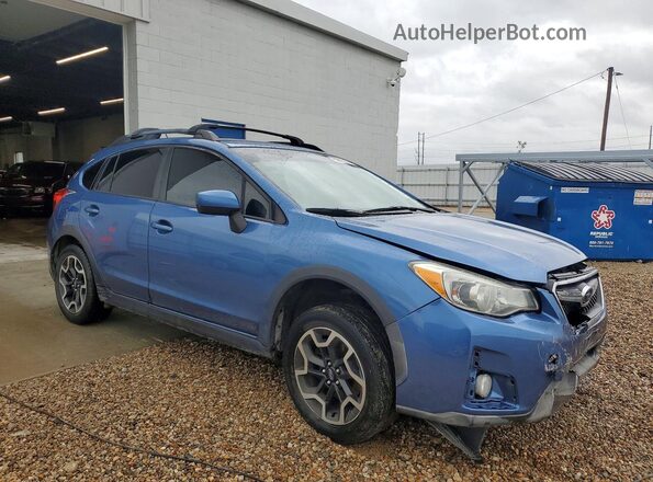 JF2GPABC0H8260856 2017 SUBARU CROSSTREK Blue წინა მარჯვენა