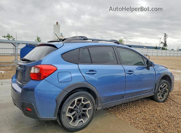 JF2GPABC0H8260856 2017 SUBARU CROSSTREK Blue უკანა მარჯვენა