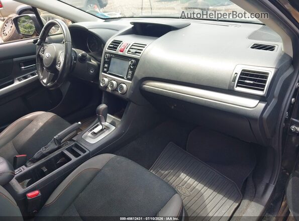JF2GPABC0HH241109 2017 SUBARU CROSSTREK Black Front interior view