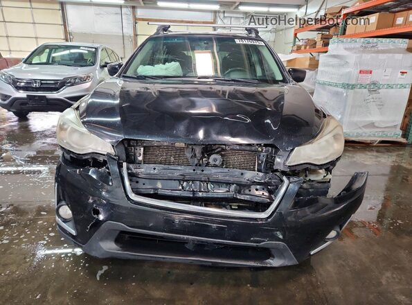 JF2GPABC0HH277558 2017 SUBARU CROSSTREK Black Вид спереду