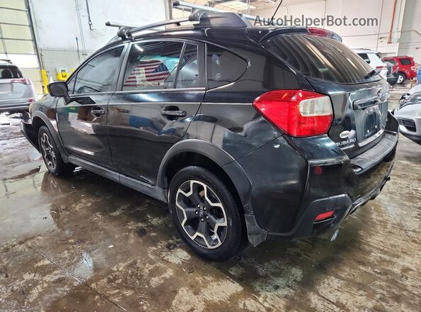 JF2GPABC0HH277558 2017 SUBARU CROSSTREK Black Задня ліва чверть