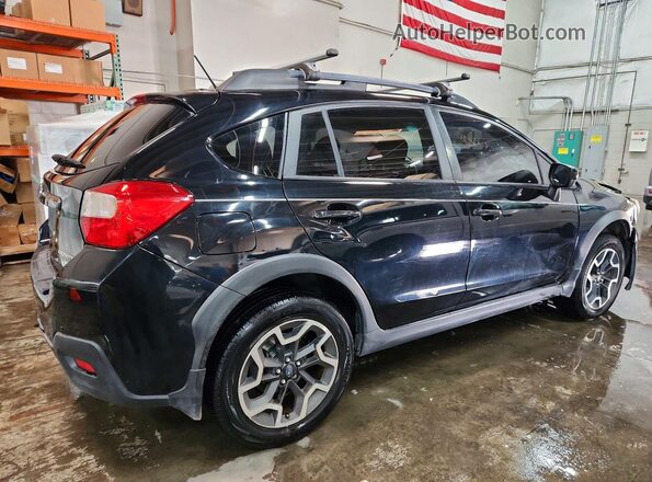 JF2GPABC0HH277558 2017 SUBARU CROSSTREK Black Задня права чверть