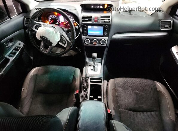 JF2GPABC0HH277558 2017 SUBARU CROSSTREK Black Вид панелі приладів