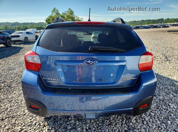 JF2GPABC0HH280931 2017 SUBARU CROSSTREK Blue უკანა ხედი