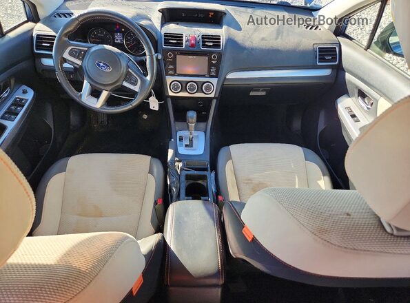 JF2GPABC0HH280931 2017 SUBARU CROSSTREK Blue წინა პანელის ხედი