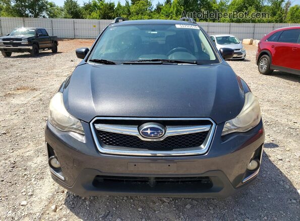 JF2GPABC1G8216346 2016 SUBARU CROSSTREK Gray Вид спереду