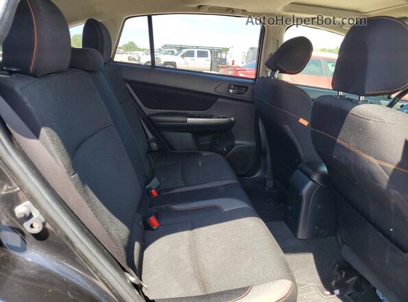 JF2GPABC1G8216346 2016 SUBARU CROSSTREK Gray Вид задньої частини салону