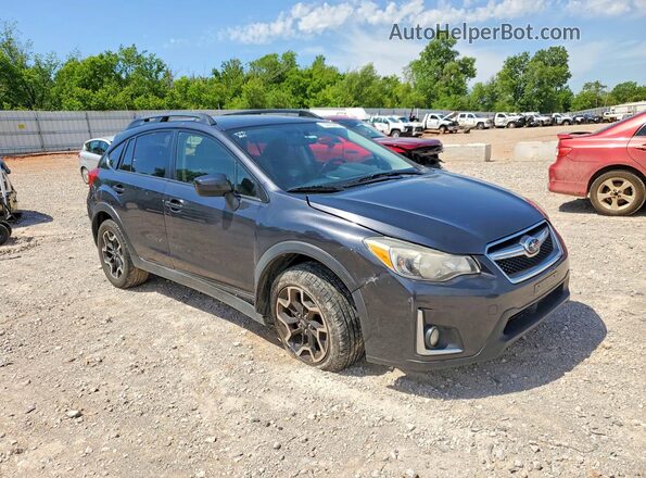 JF2GPABC1G8216346 2016 SUBARU CROSSTREK Gray Передня права чверть