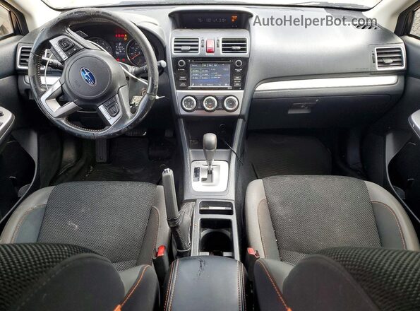 JF2GPABC1G8216346 2016 SUBARU CROSSTREK Gray Вид панелі приладів
