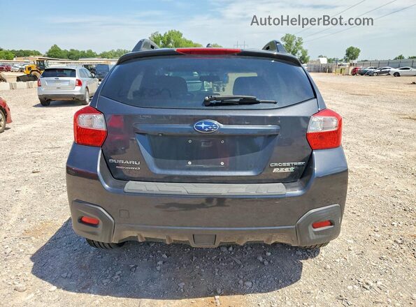 JF2GPABC1G8216346 2016 SUBARU CROSSTREK Gray Вид ззаду