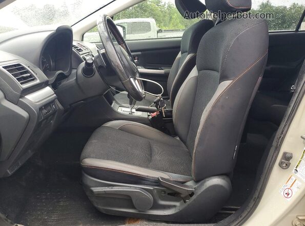JF2GPABC1G8287871 2016 SUBARU CROSSTREK Бежевый Вид салона спереди