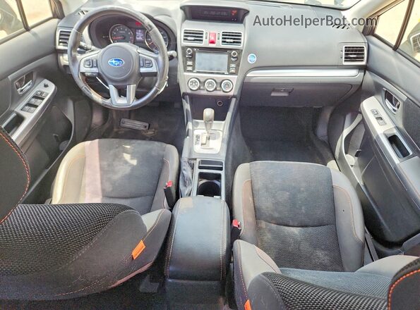 JF2GPABC1G8290141 2016 SUBARU CROSSTREK Blue Առջևի վահանակի տեսք