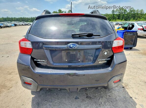 JF2GPABC1G8290141 2016 SUBARU CROSSTREK Blue Հետևի տեսք