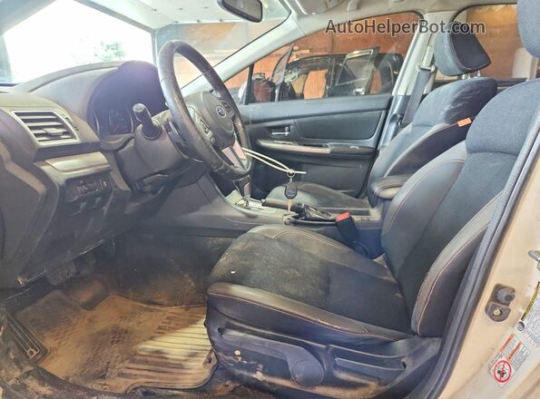 JF2GPABC1G8317466 2016 SUBARU CROSSTREK Белый Вид салона спереди