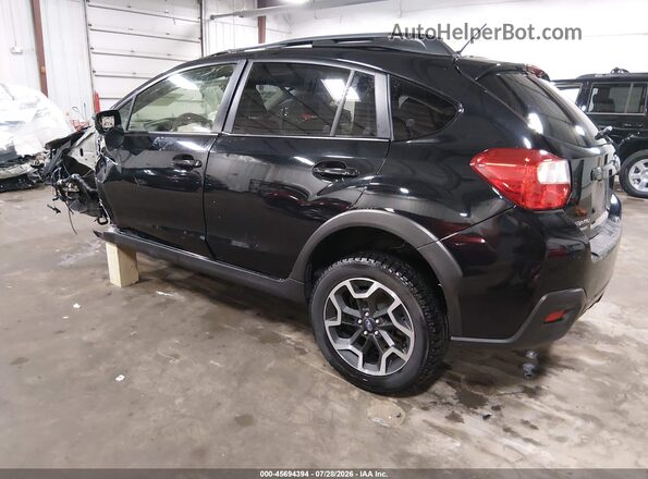 JF2GPABC1G8319024 2016 SUBARU CROSSTREK Черный Задняя левая четверть