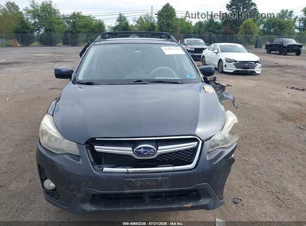 JF2GPABC1G8329455 2016 SUBARU CROSSTREK Black Vista del cuadro de instrumentos