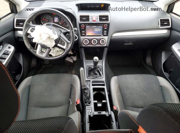 JF2GPABC1G9260745 2016 SUBARU CROSSTREK Серый Вид панели приборов