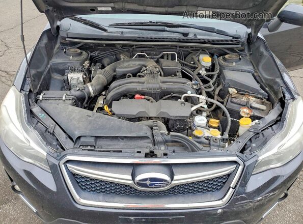 JF2GPABC1G9260745 2016 SUBARU CROSSTREK Серый Вид задней части салона
