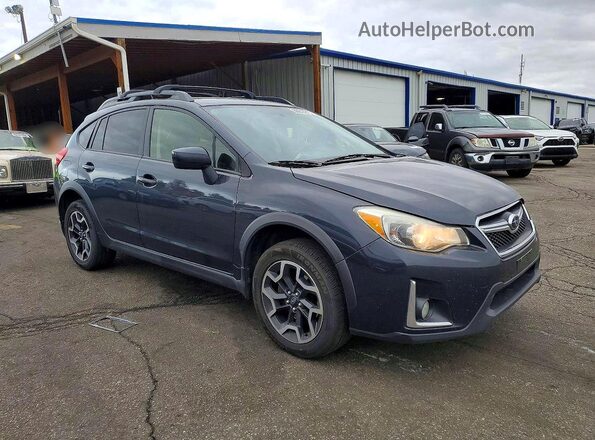 JF2GPABC1G9260745 2016 SUBARU CROSSTREK Серый Передняя правая четверть