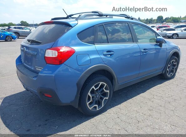 JF2GPABC1H8213626 2017 SUBARU CROSSTREK Blue Trasero derecho