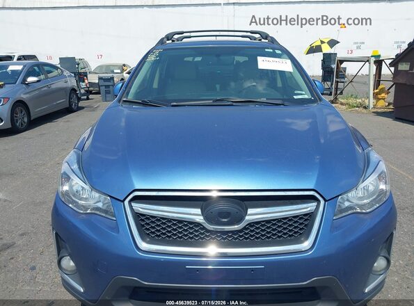 JF2GPABC1H8213626 2017 SUBARU CROSSTREK Blue Vista frontal
